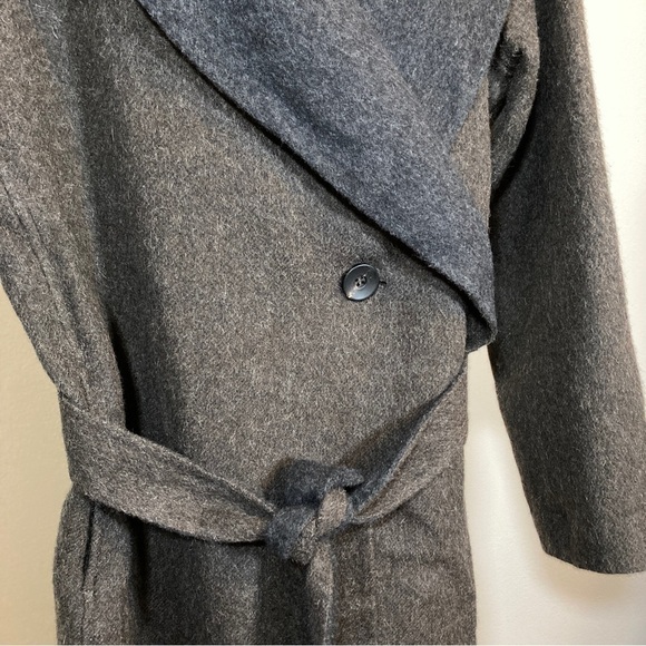 Eileen Fisher Baby Alpaca Wool Belted Jacket NWOT - Size Small - Picture 7 of 11
